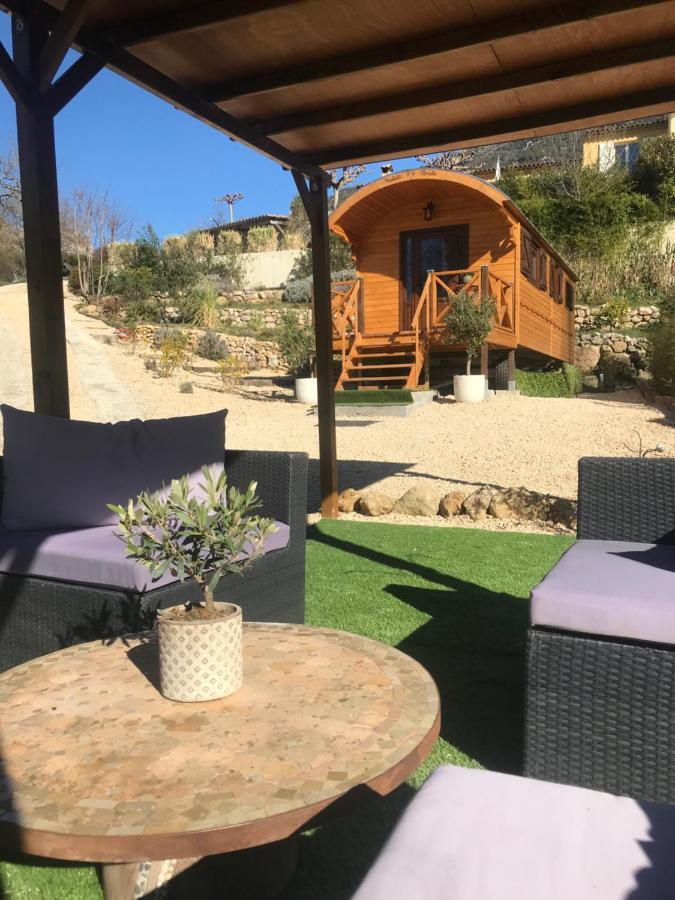 Roulotte de Florette Tourrettes-sur-Loup Eksteriør bilde